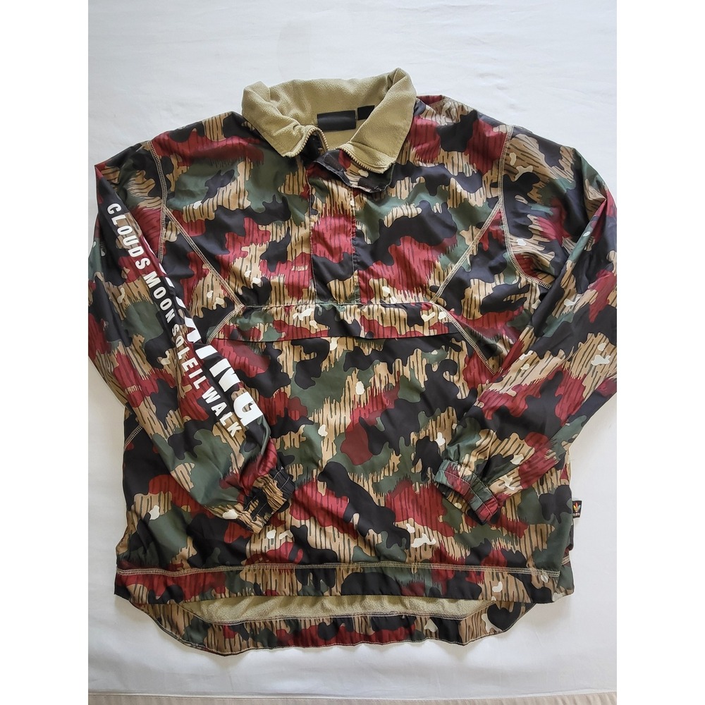 Adidas Pharrell Williams Hu Hiking Camo Anorak Jacket Mens Medium BR6855